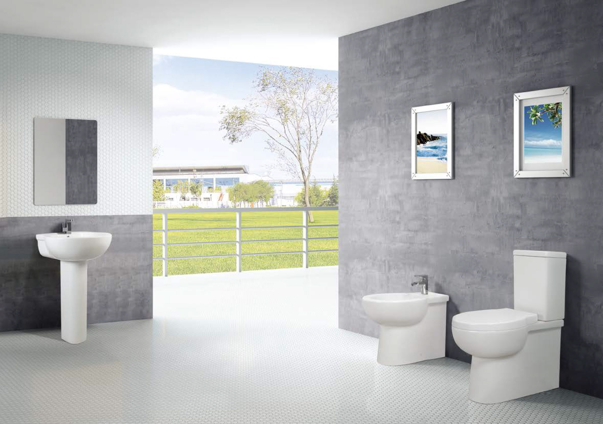 Source Factory Bathroom Design Ceramic WC Nightstool Strap Two Piece